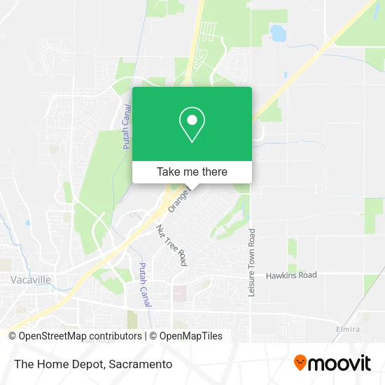 Mapa de The Home Depot