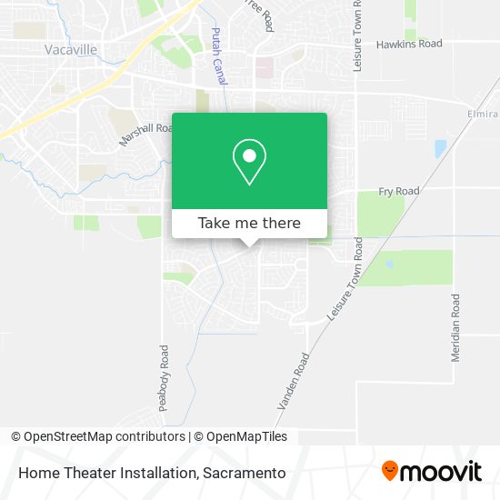 Home Theater Installation map