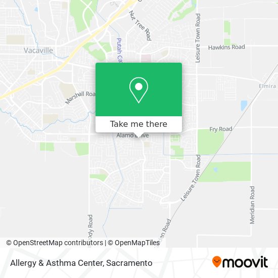 Allergy & Asthma Center map