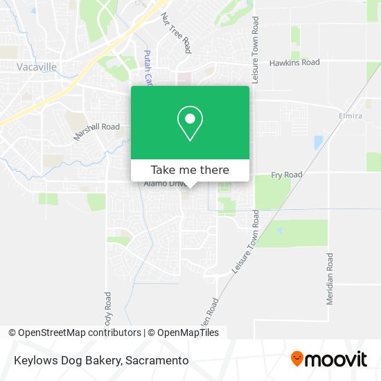 Keylows Dog Bakery map