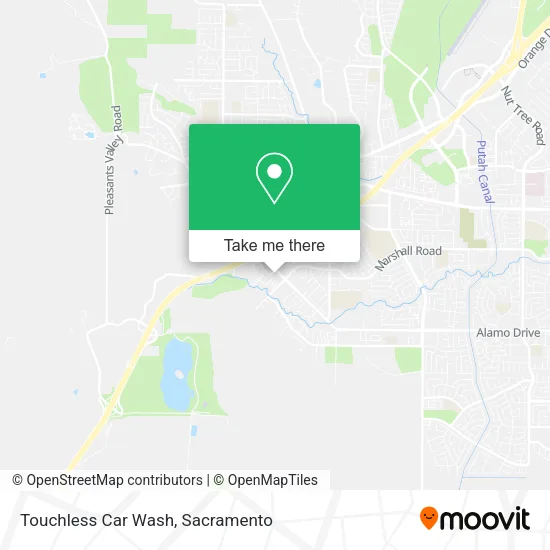 Touchless Car Wash map