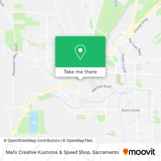 Mel's Creative Kustoms & Speed Shop map