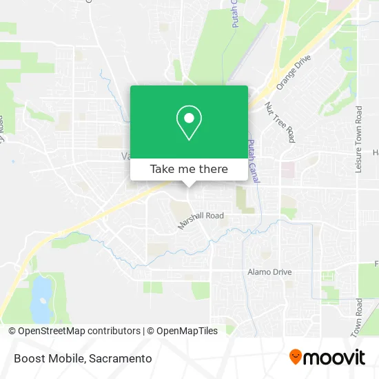 Mapa de Boost Mobile