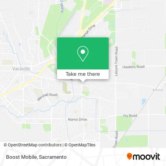 Boost Mobile map