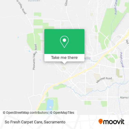 So Fresh Carpet Care map