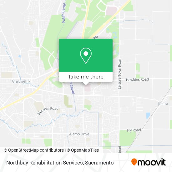 Northbay Rehabilitation Services map