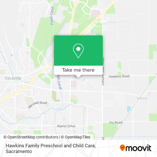 Hawkins Family Preschool and Child Care map