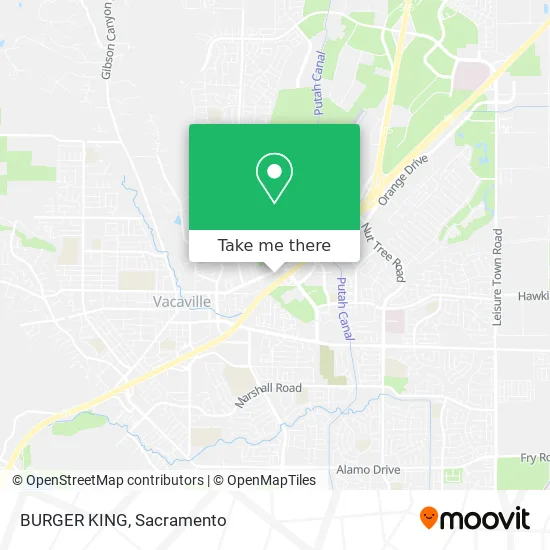 BURGER KING map