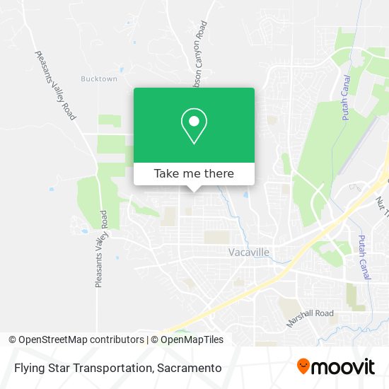 Flying Star Transportation map