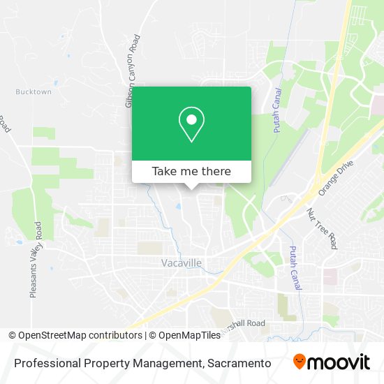 Professional Property Management map