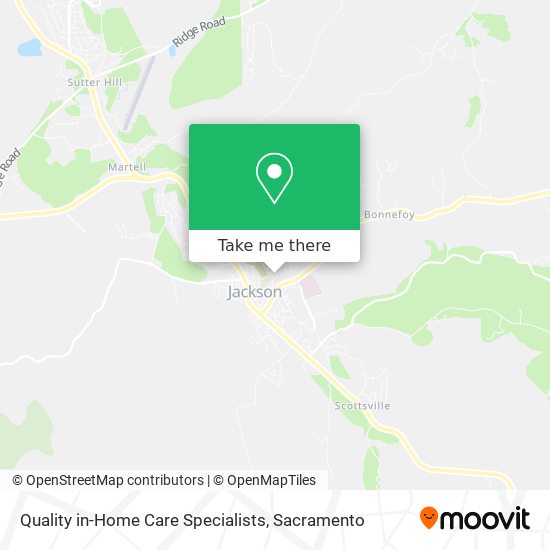 Quality in-Home Care Specialists map