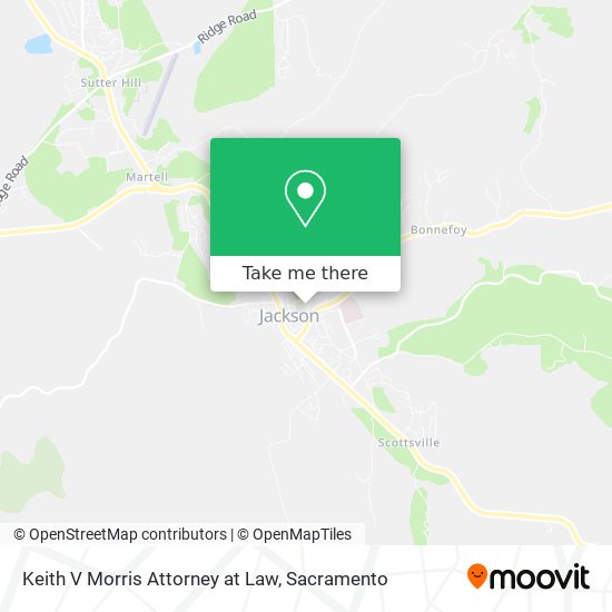 Keith V Morris Attorney at Law map