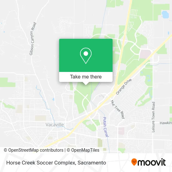 Mapa de Horse Creek Soccer Complex