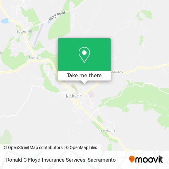Mapa de Ronald C Floyd Insurance Services