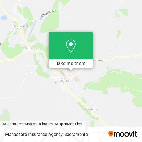 Mapa de Manassero Insurance Agency