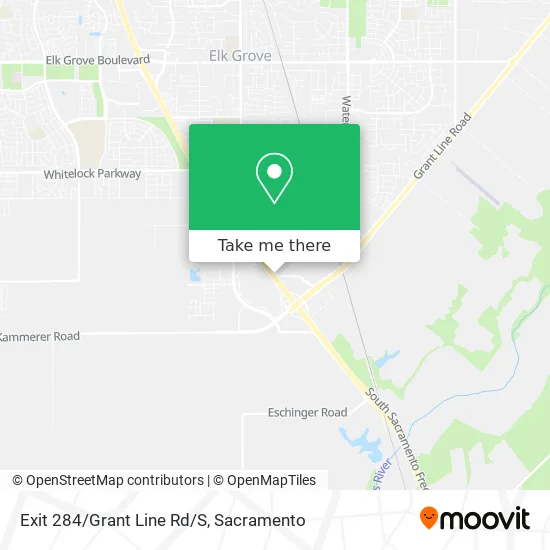 Mapa de Exit 284/Grant Line Rd/S