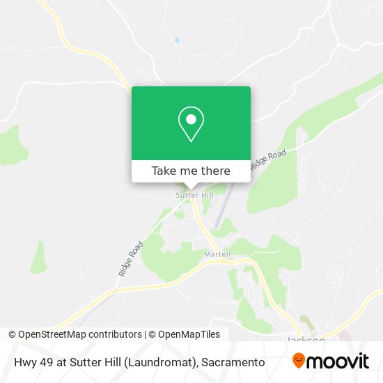Hwy 49 at Sutter Hill (Laundromat) map