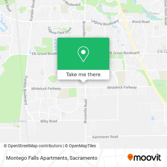 Montego Falls Apartments map