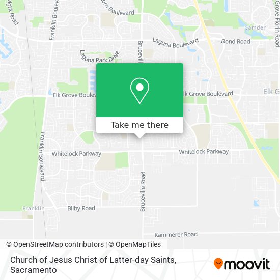 Church of Jesus Christ of Latter-day Saints map