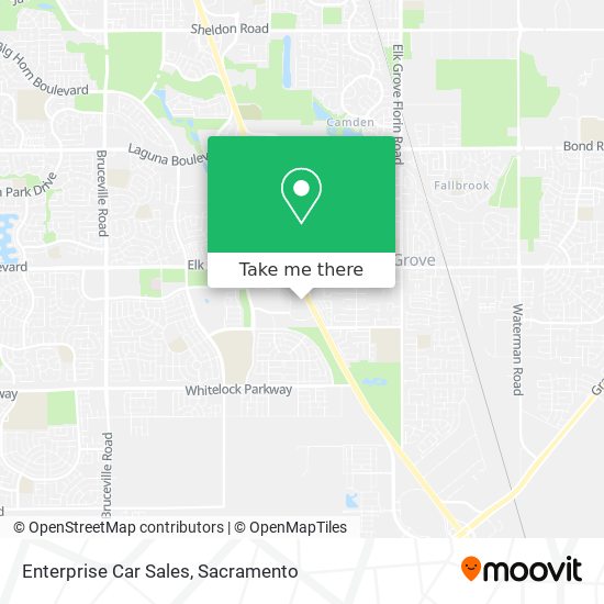 Enterprise Car Sales map