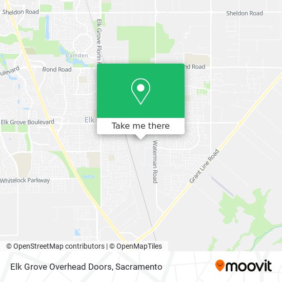 Mapa de Elk Grove Overhead Doors