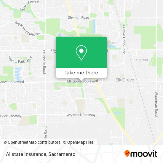 Allstate Insurance map