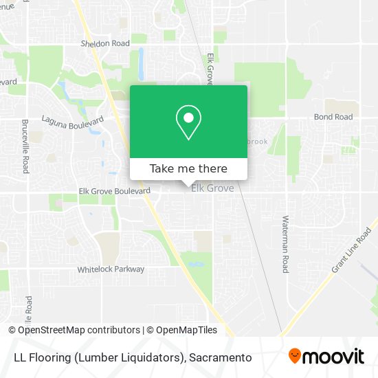 LL Flooring (Lumber Liquidators) map