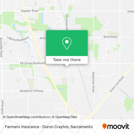 Farmers Insurance - Duron Crayton map