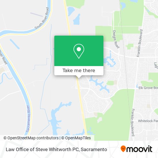 Mapa de Law Office of Steve Whitworth PC