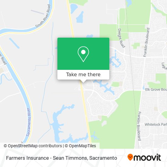 Farmers Insurance - Sean Timmons map