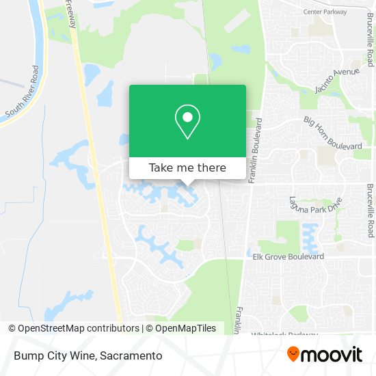 Bump City Wine map