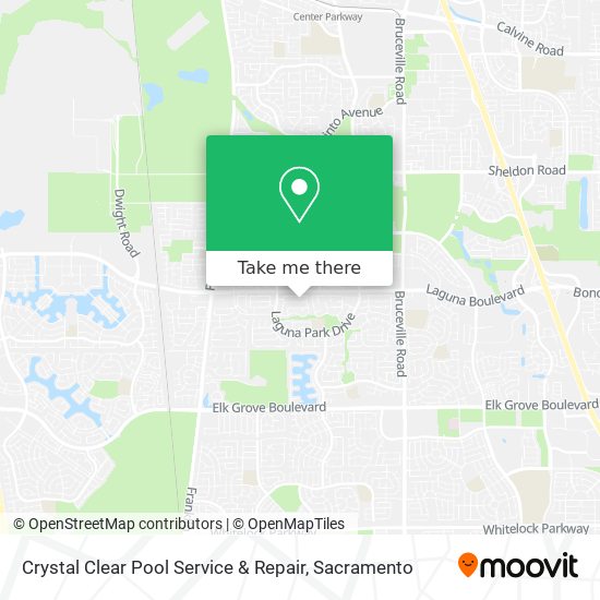 Crystal Clear Pool Service & Repair map