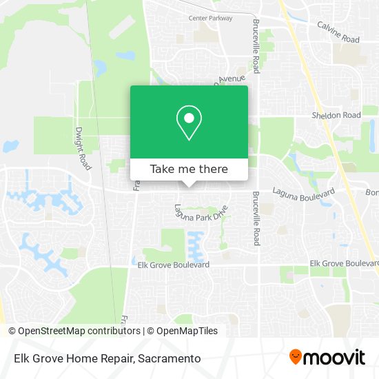 Elk Grove Home Repair map