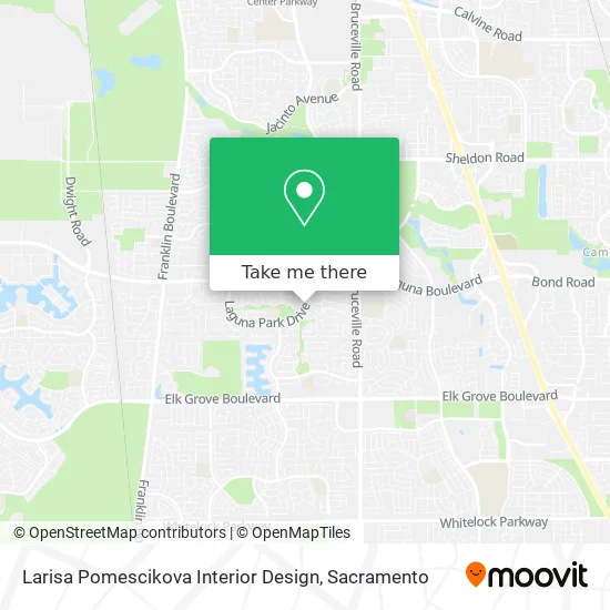 Larisa Pomescikova Interior Design map