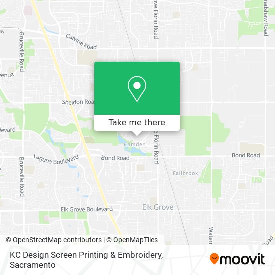 KC Design Screen Printing & Embroidery map