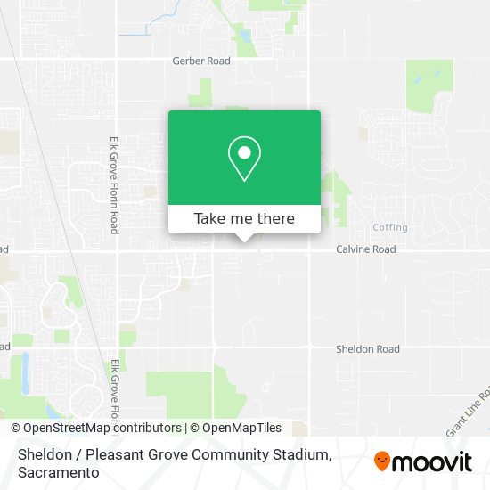 Sheldon / Pleasant Grove Community Stadium map