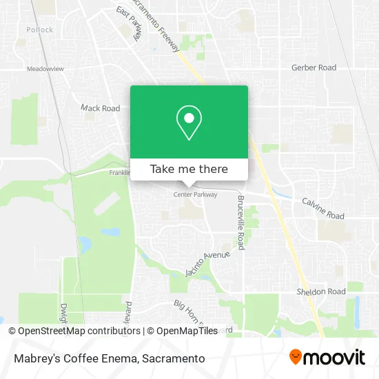 Mabrey's Coffee Enema map