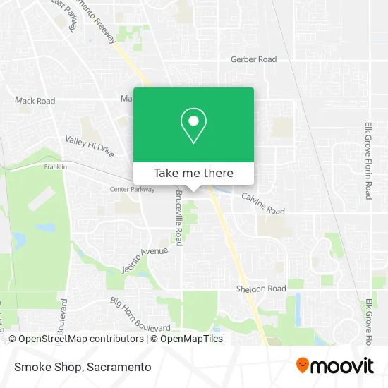 Smoke Shop map