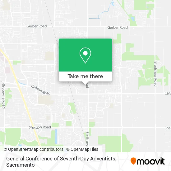 Mapa de General Conference of Seventh-Day Adventists