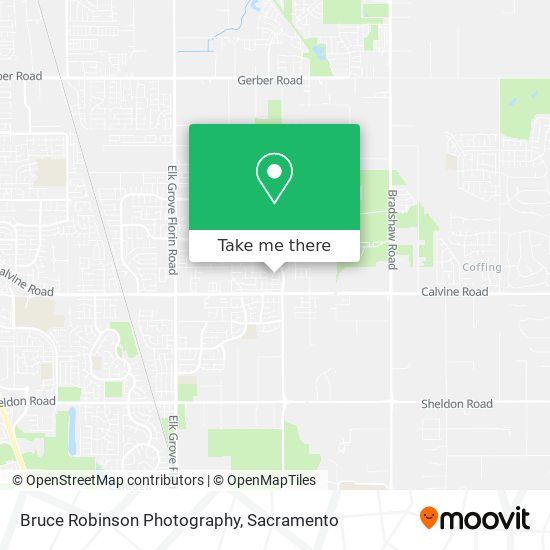 Bruce Robinson Photography map