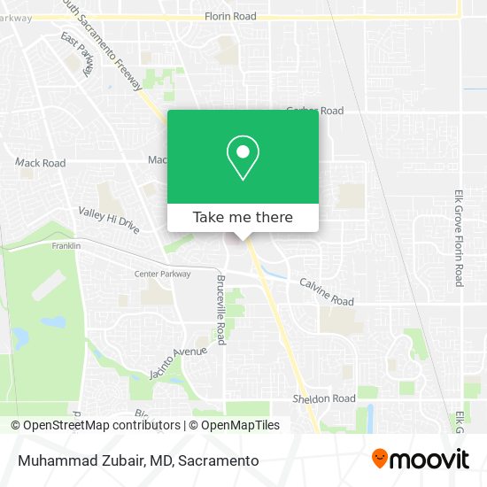 Muhammad Zubair, MD map