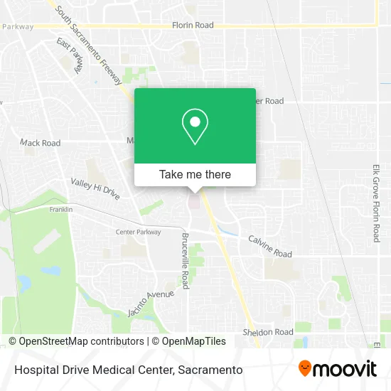 Mapa de Hospital Drive Medical Center