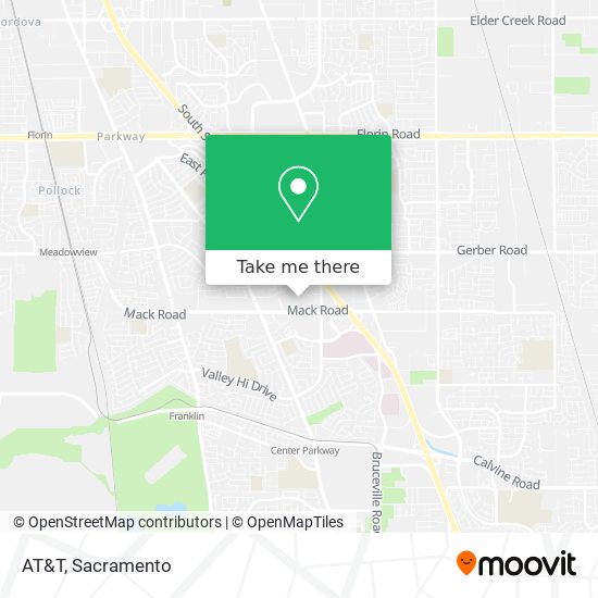 AT&T map