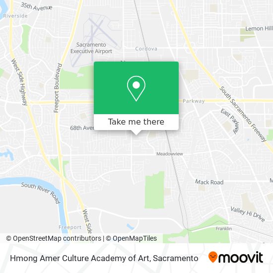 Hmong Amer Culture Academy of Art map