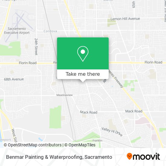 Benmar Painting & Waterproofing map