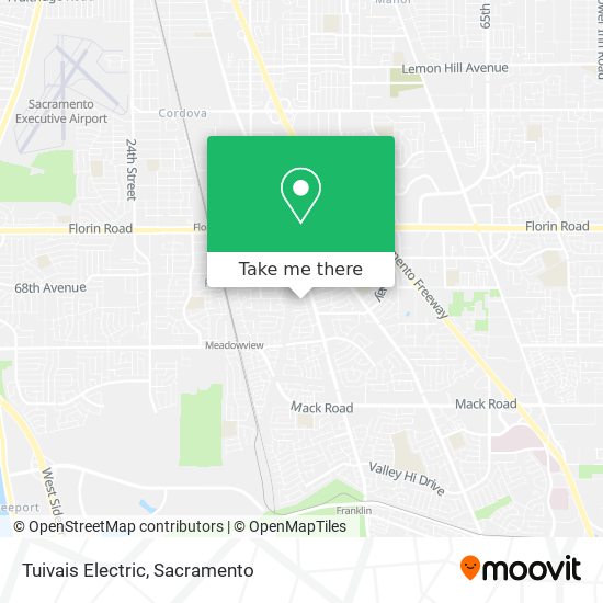 Tuivais Electric map