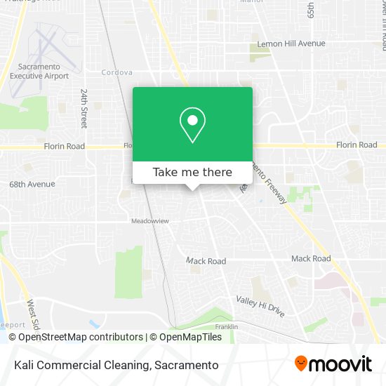 Mapa de Kali Commercial Cleaning