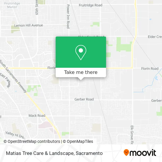 Matias Tree Care & Landscape map