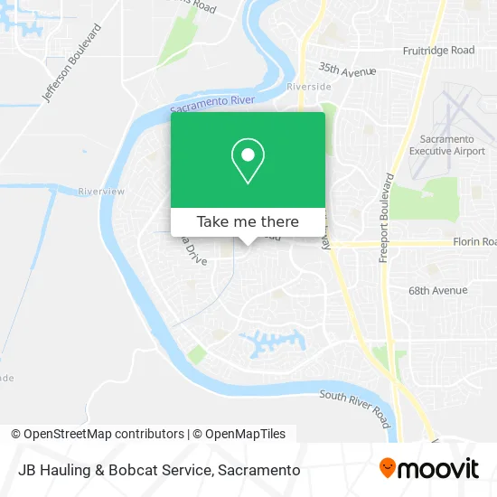 Mapa de JB Hauling & Bobcat Service