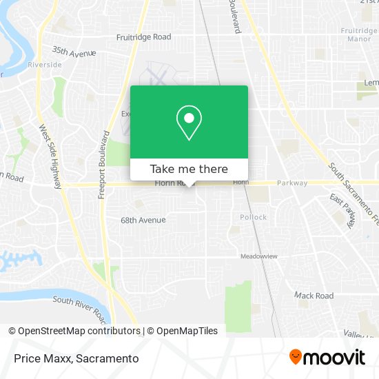 Price Maxx map